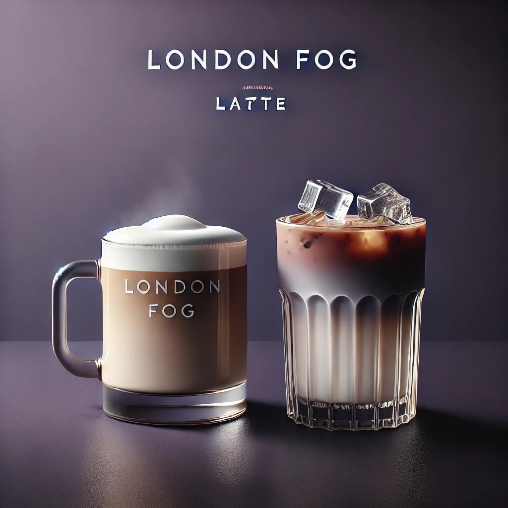 DOMO London Fog Earl Grey Tea – 115g | Instant Micro-Ground Black Tea Latte
