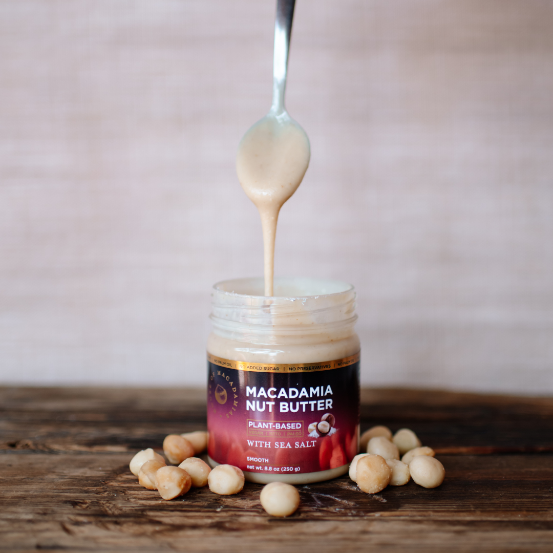 House of Macadamias Nut Butter – Sea Salt 250g | Keto, Vegan, Clean Ingredients, No Palm Oil