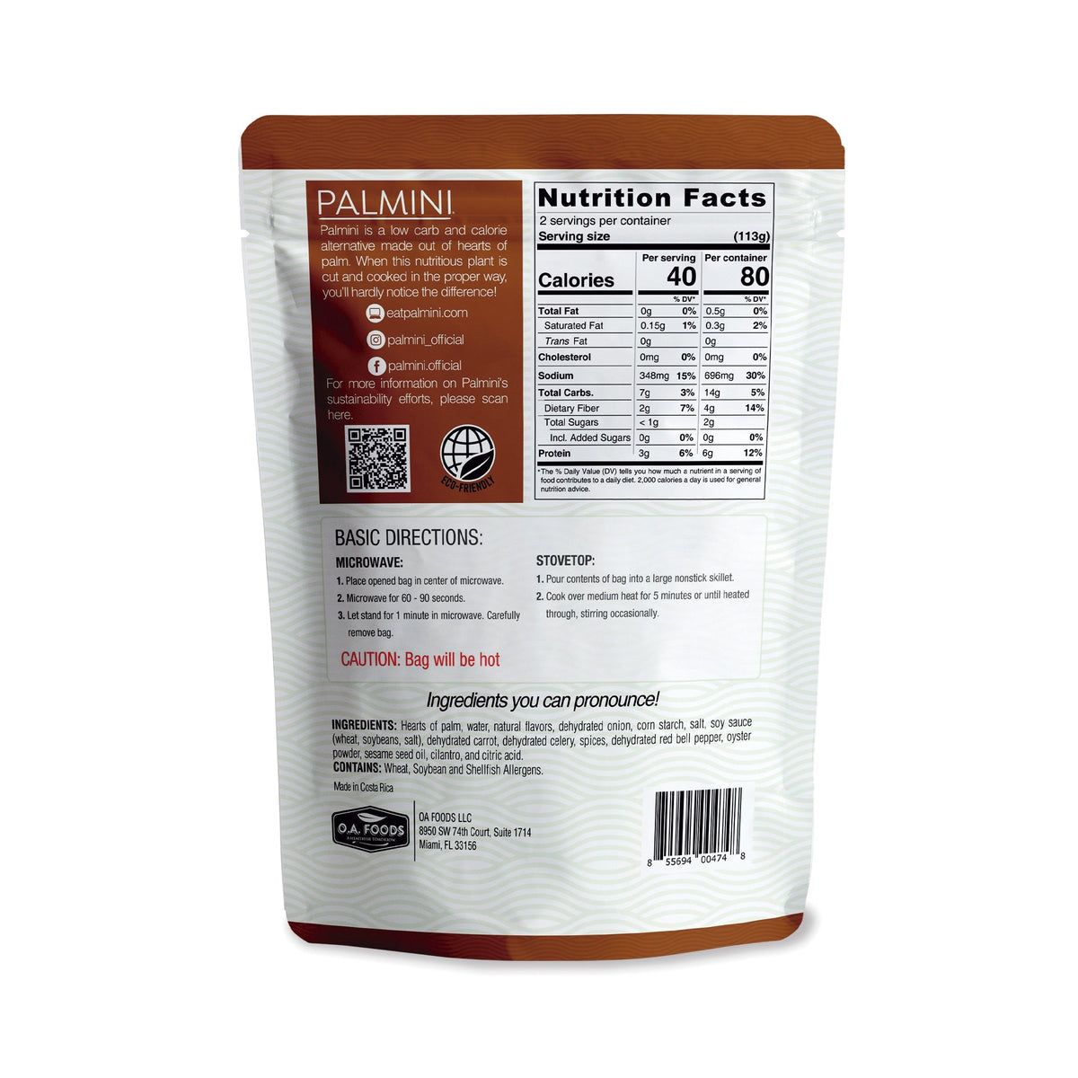 Palmini Hop Rice Fried 226g – Case of 6