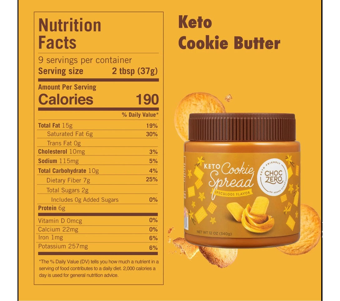 Keto Cookie Spread.