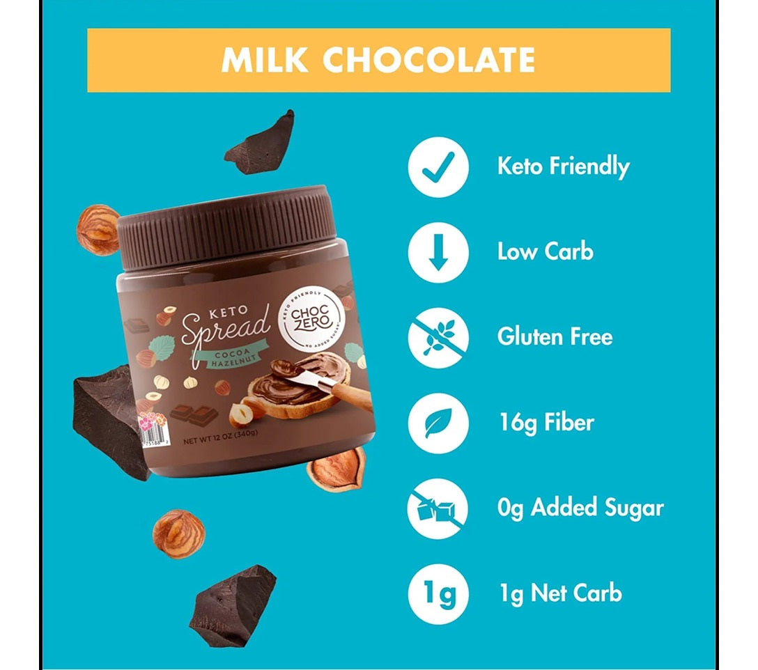 Milk Cocoa Hazelnut Spread.