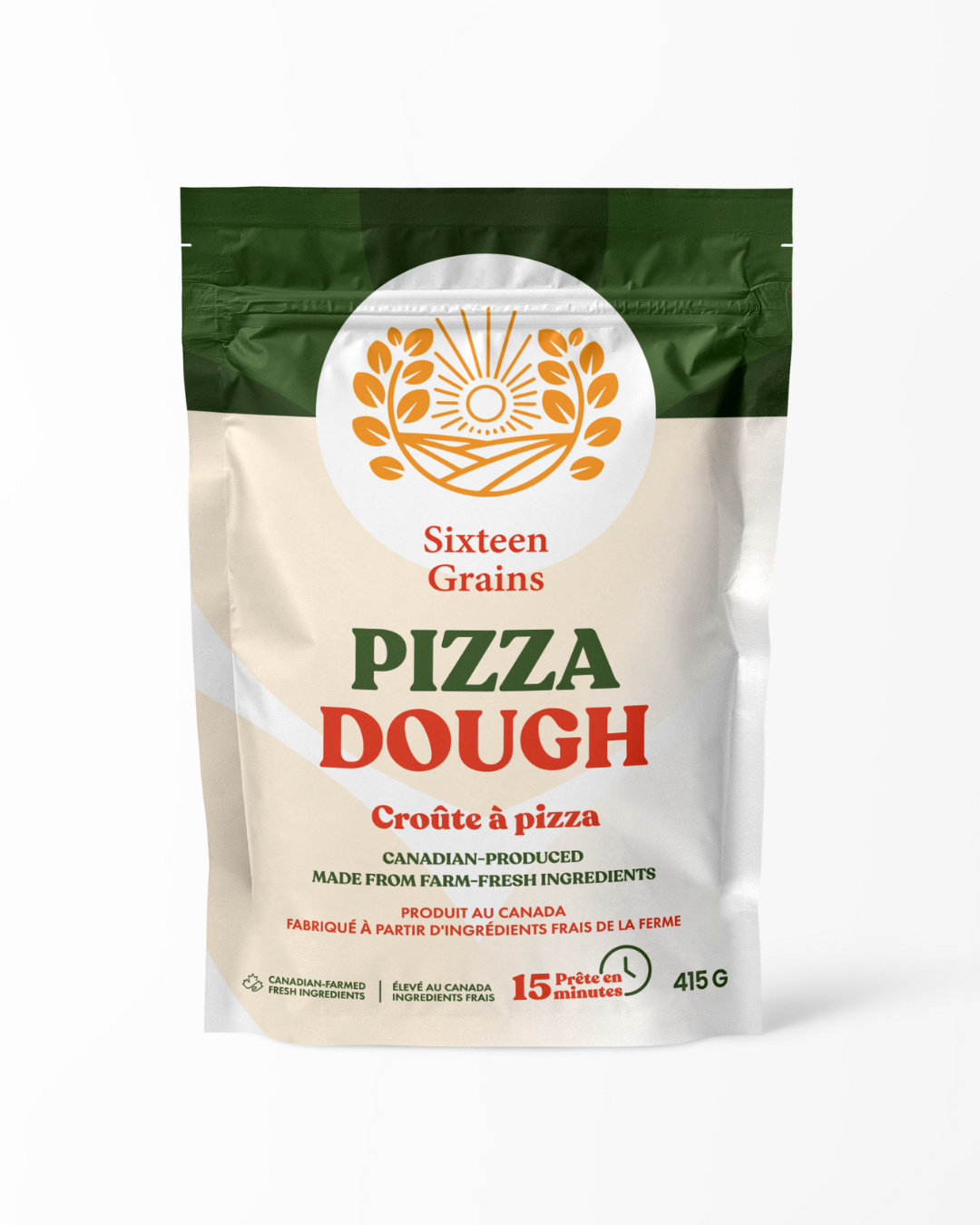 Sixteen Grains Farm-Grown Bake Mixes | Pancake, Purple Pancake & Pizza Mix | No Artificial Additives | Grown & Milled in Saskatchewan | Healthily Ever After