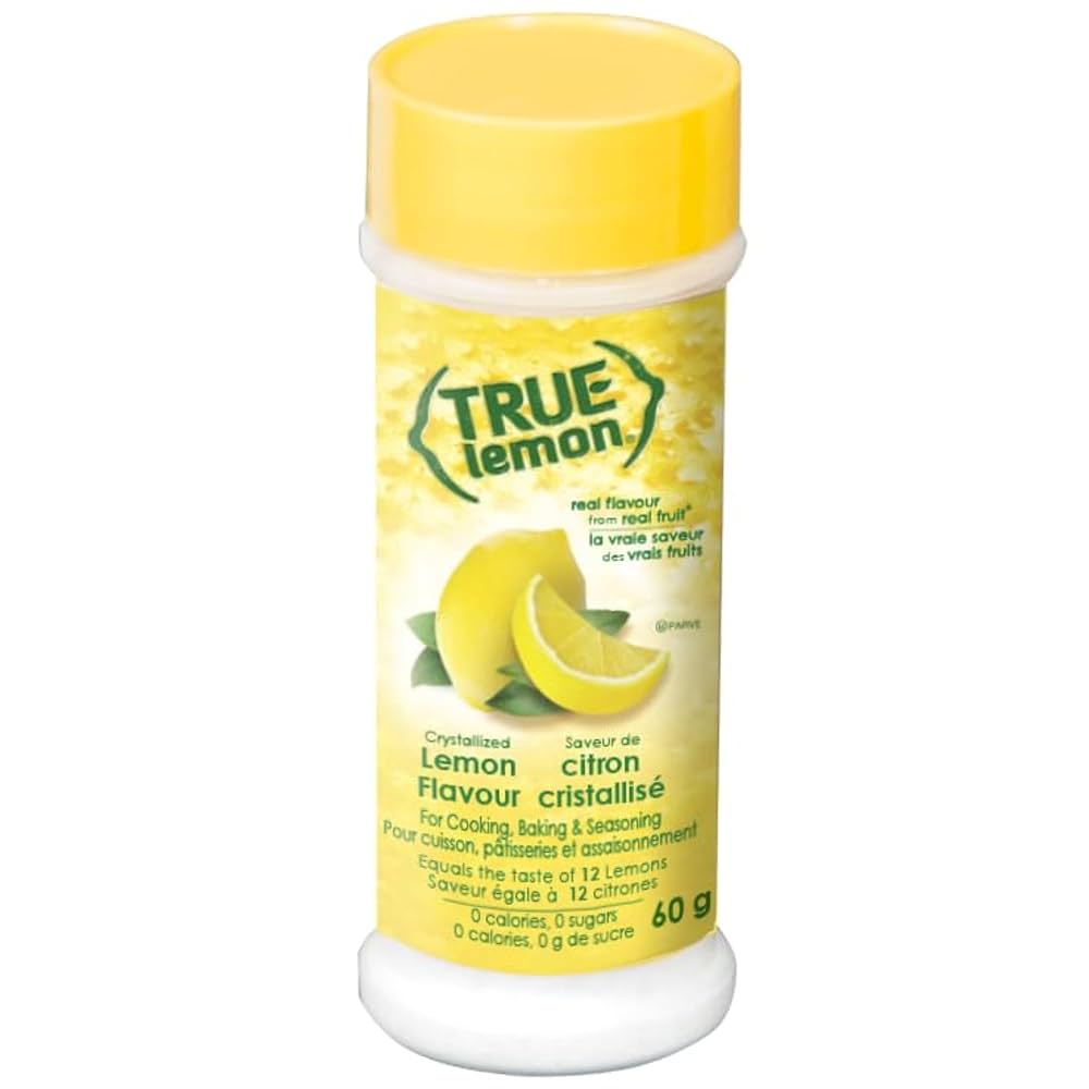True Citrus Lemon Shaker – Real Lemon Seasoning, Gluten Free, Vegan, Zero Calories, No Sodium