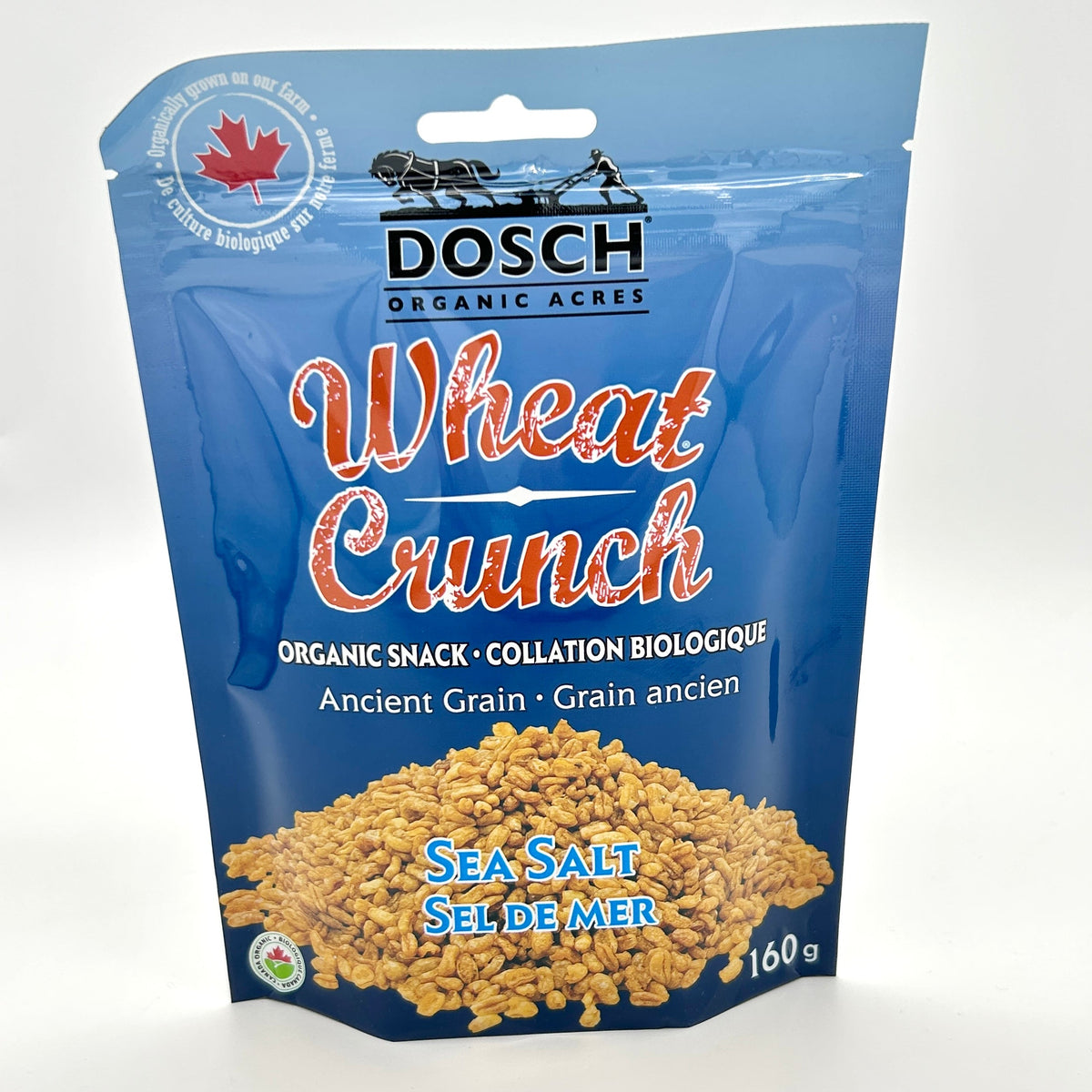 Dosch Wheat Crunch Sea Salt 160g – Case of 12