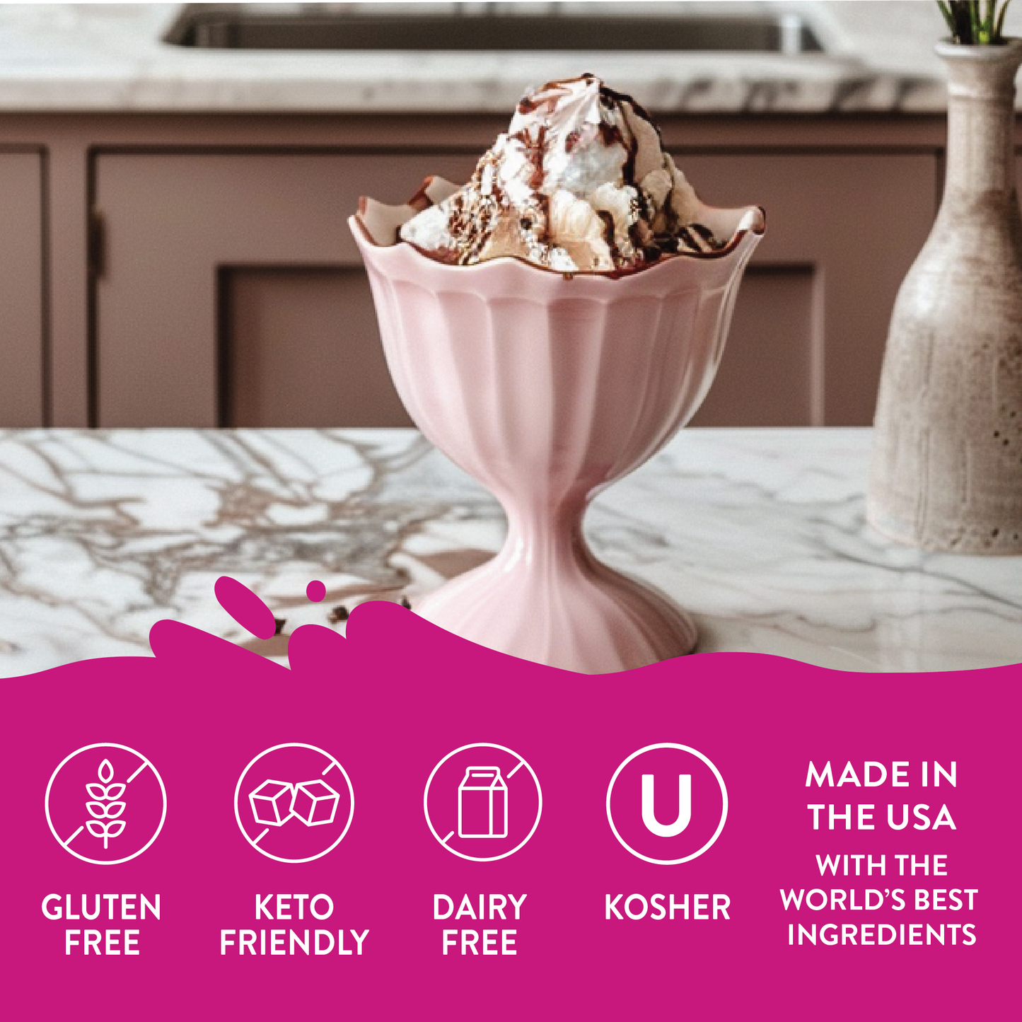 Sugar Free Double Fudge Sauce.
