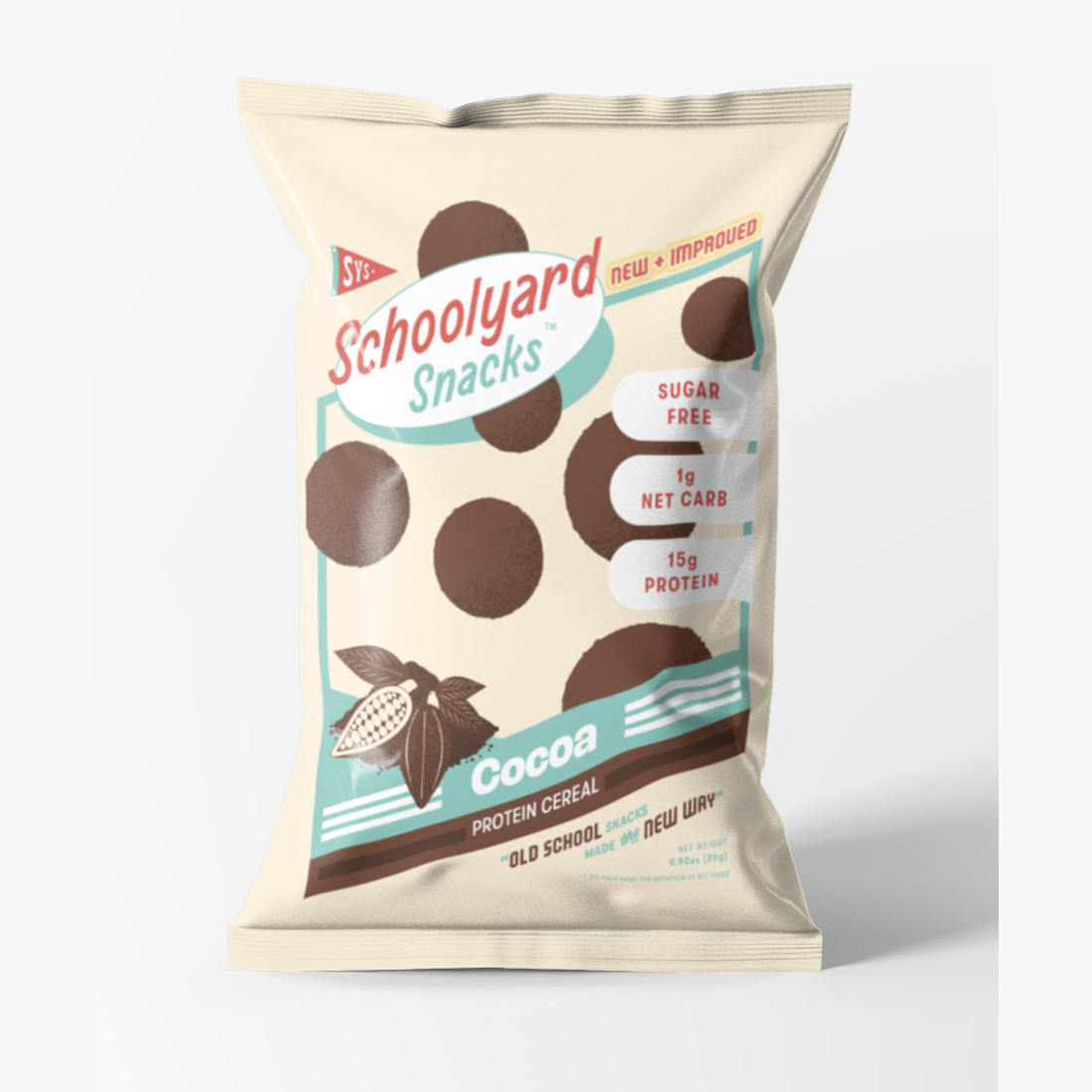 Schoolyard Snack Cocoa Protein & Keto Cereal