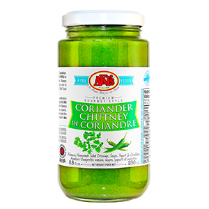 Aki's Chutney Coriander 250ml – Case of 12