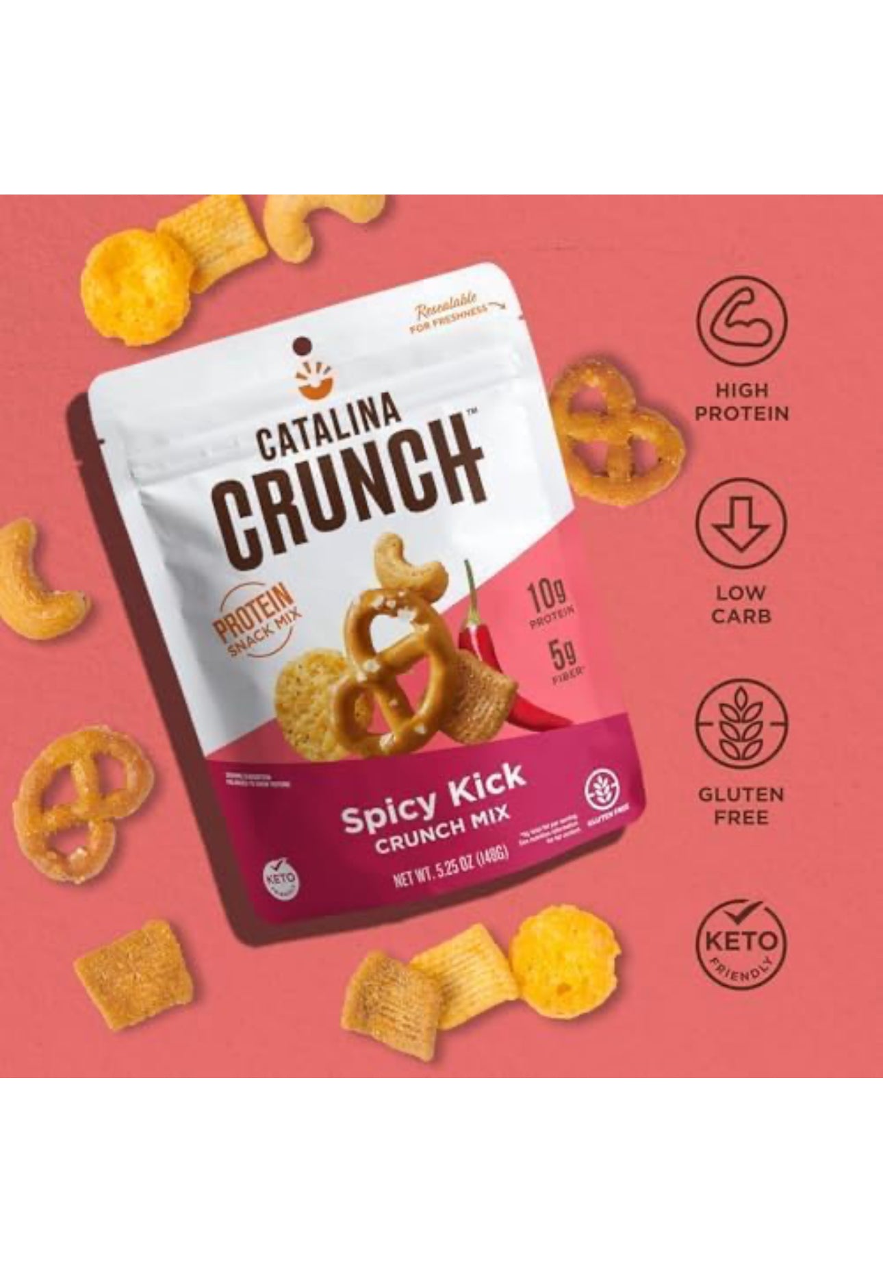 Catalina Crunch Protein Snack Mix - Healthily Ever After
