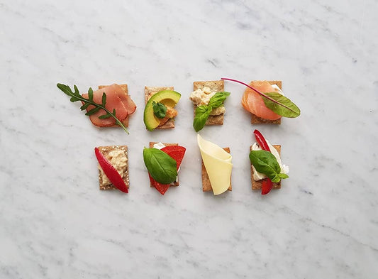 Swedish Protein Deli Low Carb Crackers – High Protein, Keto, Gluten-Free Snack | Cheese, Pizza, Taco, Simply Seeds Flavours |Healthily Ever After - Healthily Ever After