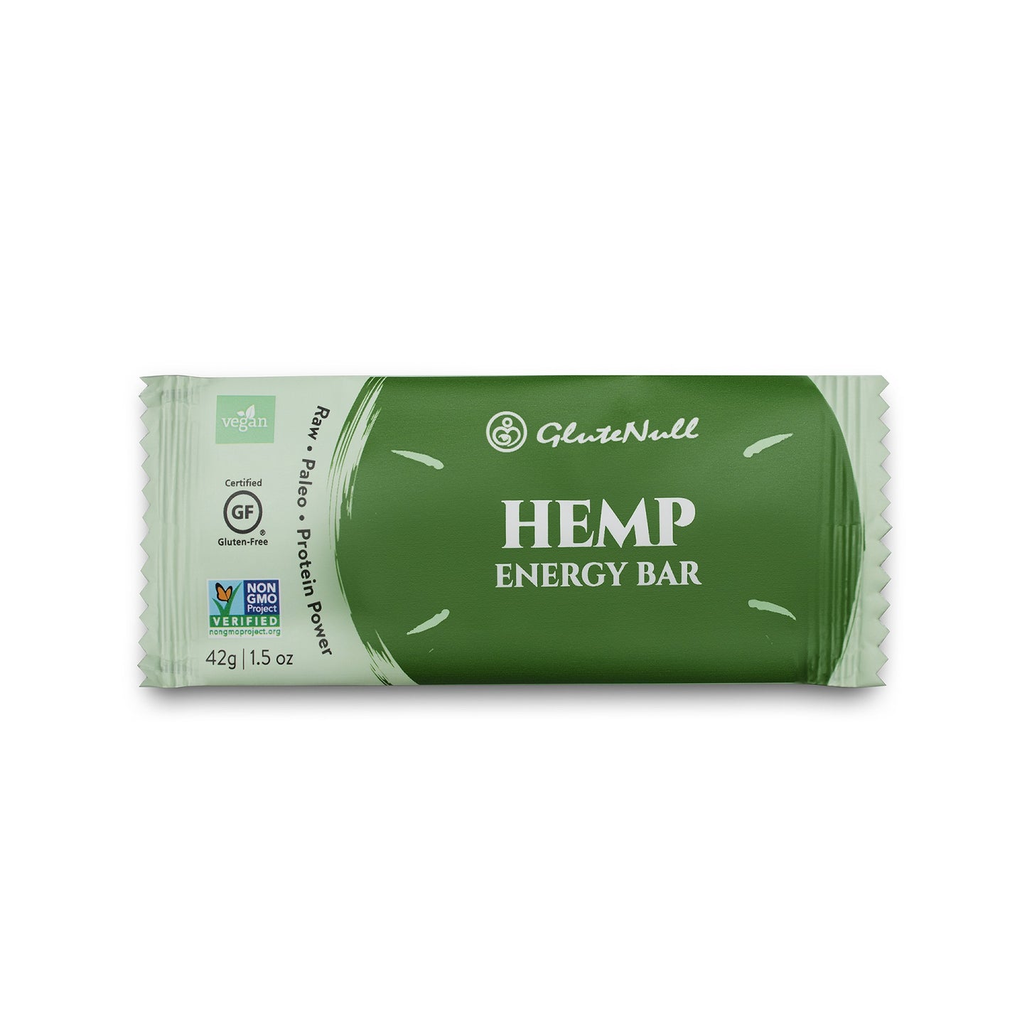 Glutenull Raw Hemp Energy Bar 42g – Organic, Vegan, Gluten-Free Snack