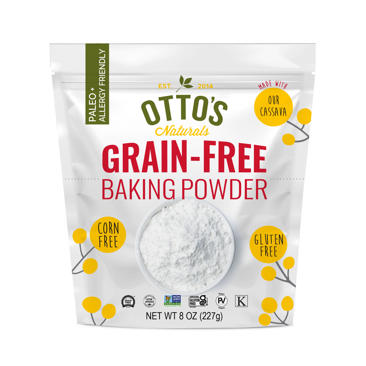 Otto Gluten-Free Baking Powder 227g – Case of 6