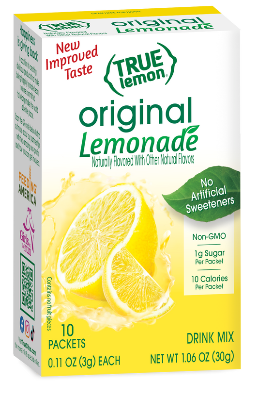 True Citrus Original Lemonade – Low Sugar Natural Drink Mix