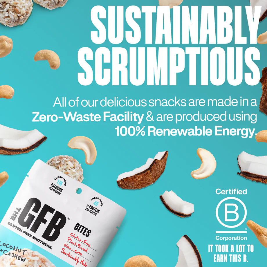 The GFB Coconut Cashew Crunch Bites – Gluten-Free, Vegan Snack (113g)