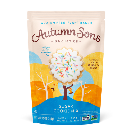 Autumn Sons Sugar Cookie Mix | Gluten-Free, Vegan, Non-GMO, Nut-Free | 265g