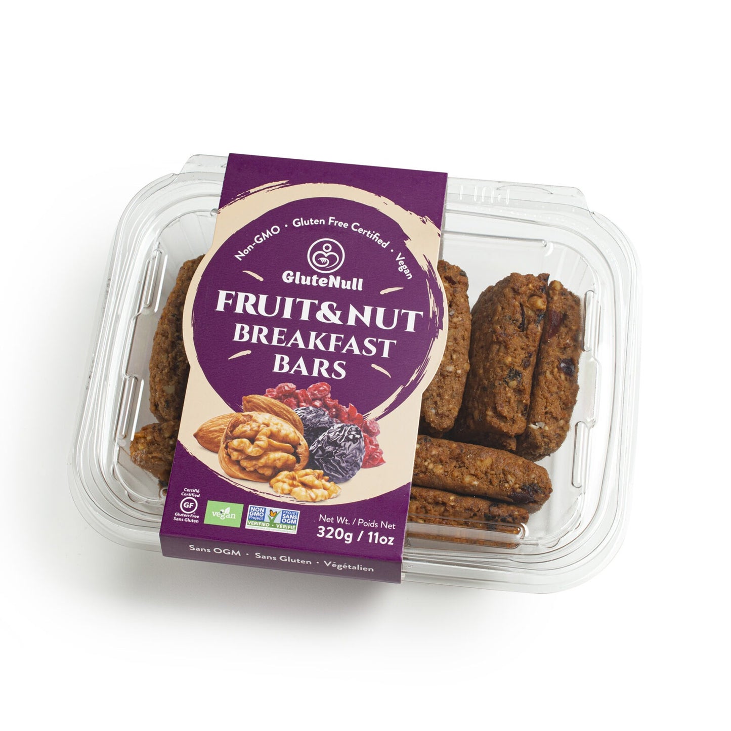 Glutenull Fruit & Nut Breakfast Bar – 320g