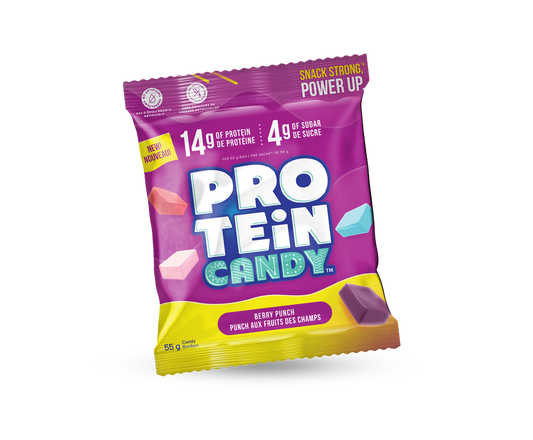 Protein Candy Berry Punch – High Protein, Low Sugar Chewy Candy Snack (Single Packet)