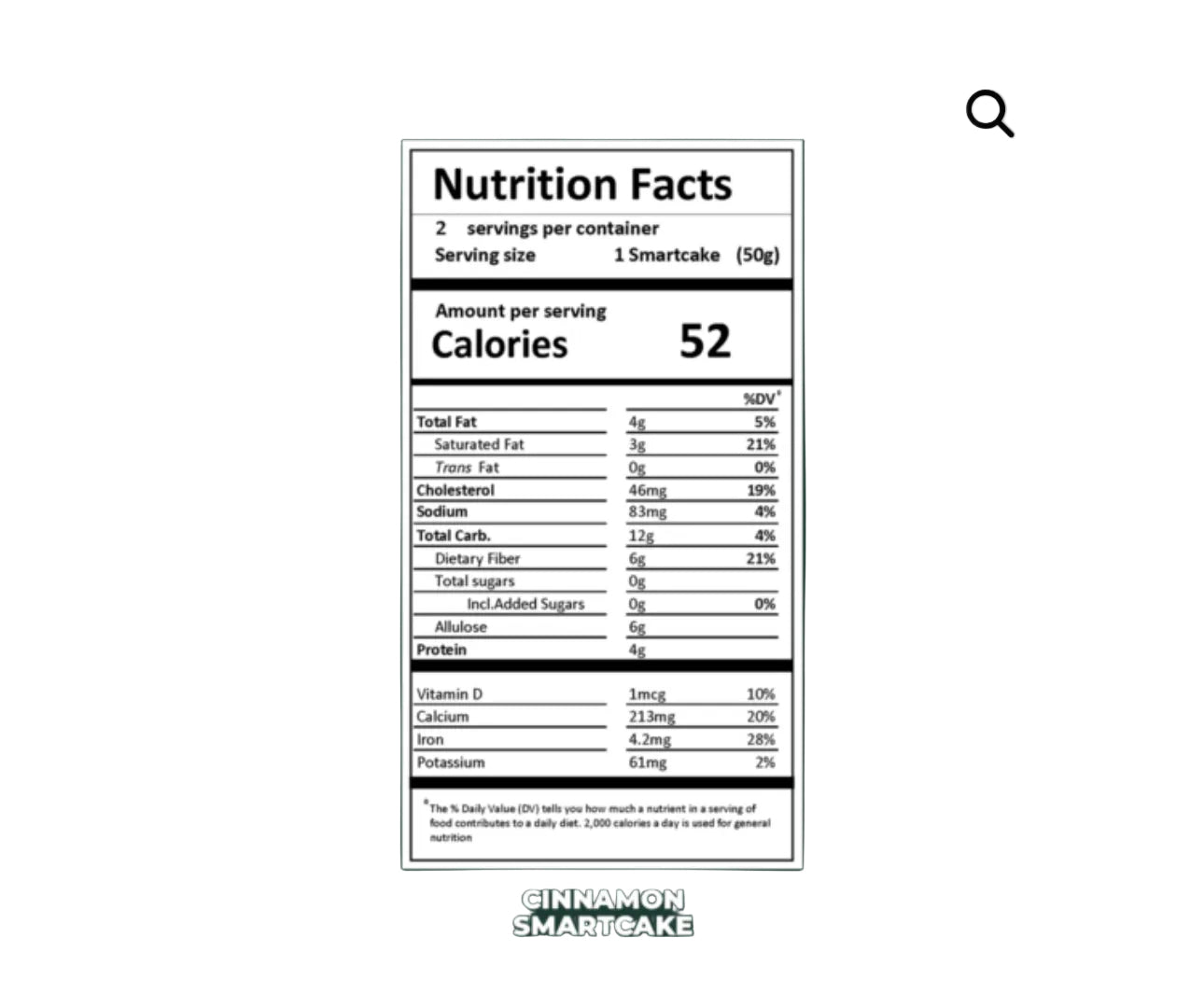 Smart Cake - Cinnamon