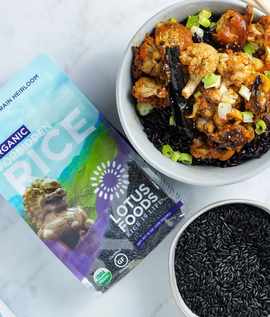 Organic Forbidden Black Rice – 425g | Antioxidant-Rich, Heirloom Grain | Nutty, Chewy & Naturally Gluten-Free - Healthily Ever After