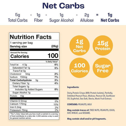 Schoolyard Snack Peanut Butter Keto 12pk Cereal - Healthily Ever After
