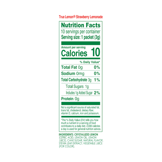 True Citrus Strawberry Lemonade – Low Sugar Natural Drink Mix - Healthily Ever After