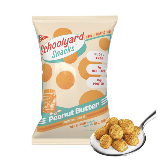 Schoolyard Snack Peanut Butter Keto 12pk Cereal