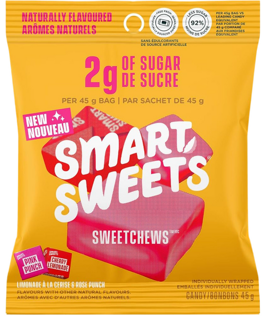 SmartSweets Low Sugar Chewy Candies – High Fiber, Low Calorie, Guilt-Free Candy - Healthily Ever After