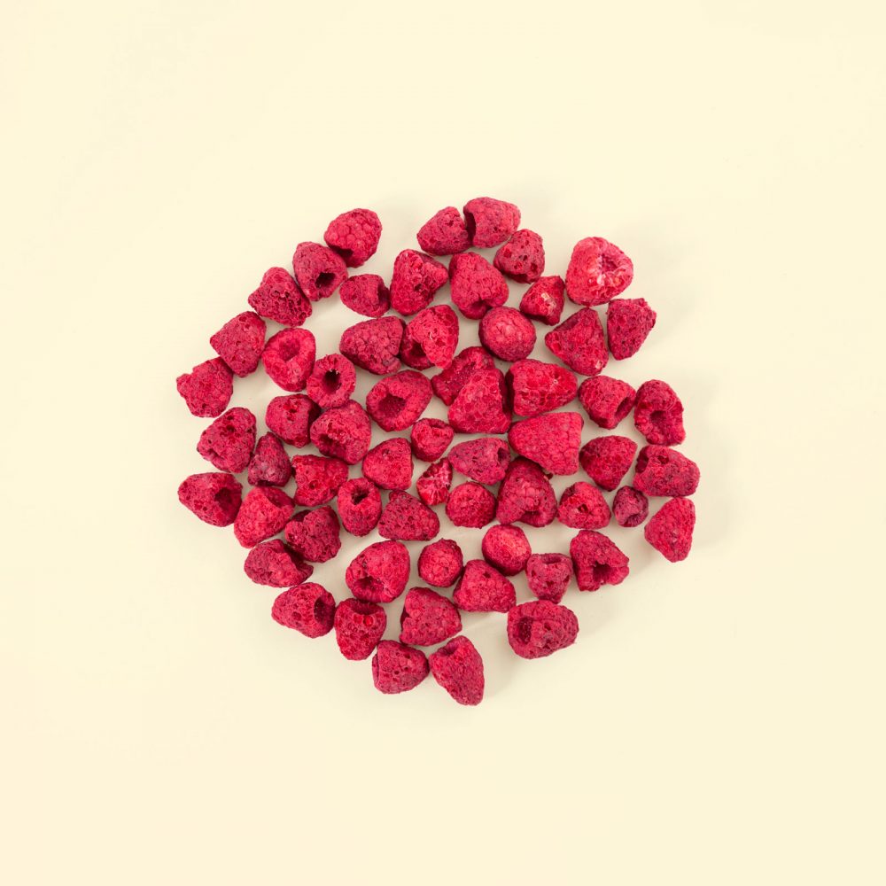 Origo Freeze-Dried Raspberries | 100% Real Fruit | No Sugar Added | Vegan, Gluten-Free, Non-GMO | Made in Canada Healthy Snack - Healthily Ever After