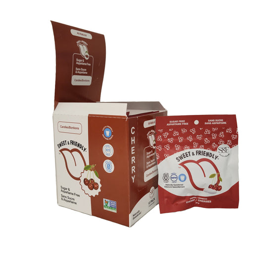 Sweet & Friendly Natural Sugar-Free Erythritol Candies | Keto, Vegan, Tooth-Friendly | Aspartame-Free, Diabetic Safe | Healthily Ever After