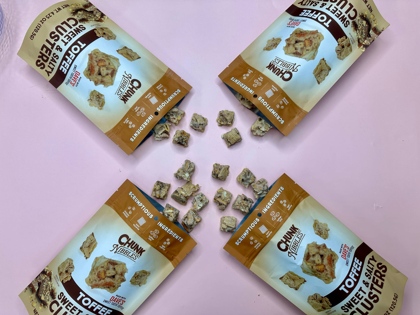 Toffee Chunk Nibbles Pouch