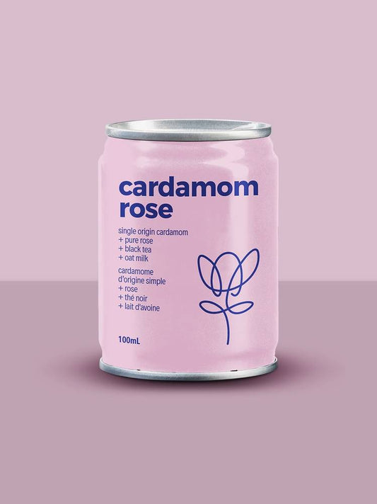 Hatch Cardamom Rose Oat Latte – 100ml | Floral Tea-Inspired Oat Milk Latte | Vegan, Aromatic, Caffeine Light