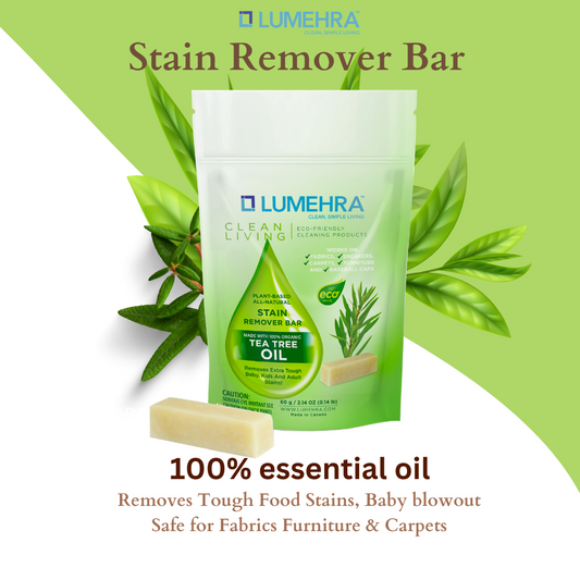 Lumehra Natural Stain Remover Bar – Tea Tree 60g - Healthily Ever After