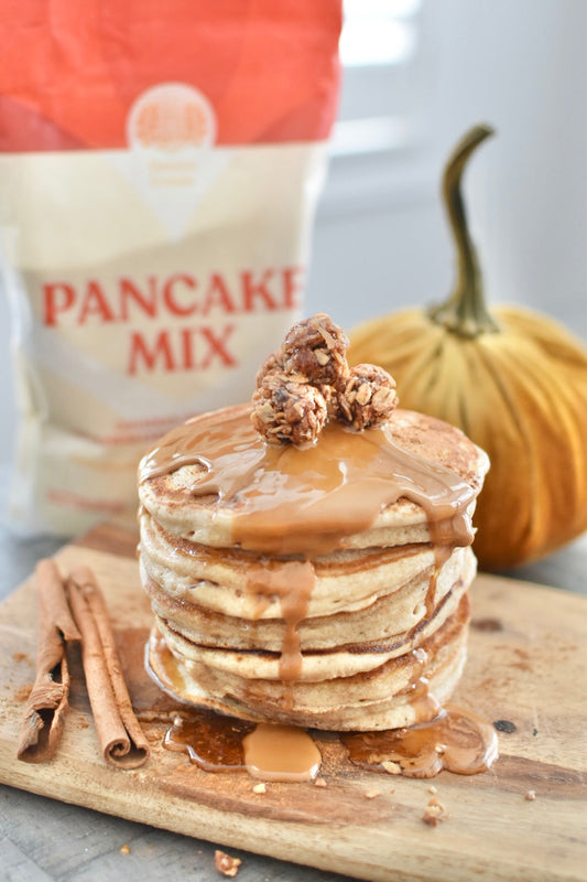 Sixteen Grains Farm-Grown Bake Mixes | Pancake, Purple Pancake & Pizza Mix | No Artificial Additives | Grown & Milled in Saskatchewan | Healthily Ever After