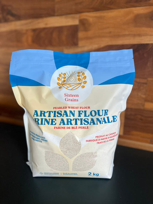 Sixteen Grains Pearled Wheat Flour – Canadian-Milled Artisan Flour