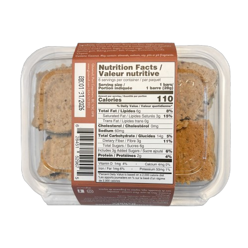 Glutenull Oat Breakfast Cookies with Raisin – 168g - Healthily Ever After