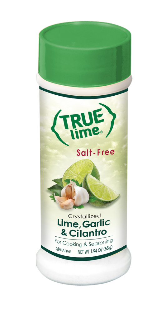 True Citrus Lime Garlic & Cilantro Shaker – Zesty Lime Seasoning Blend, Gluten Free, Vegan, Zero Calories