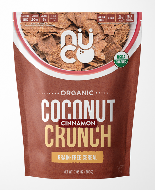 NUCO Coconut Crunch Cereal Cinnamon 200g – Case of 6