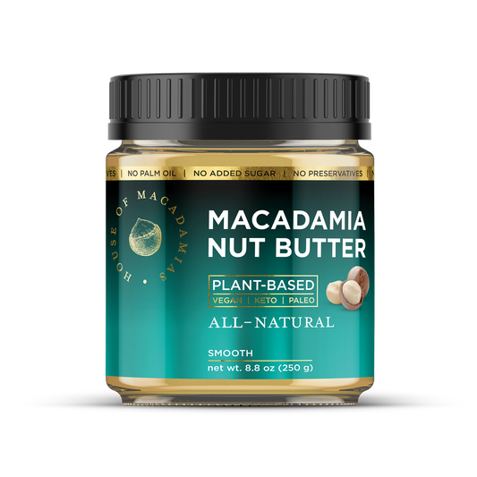 House of Macadamias Nut Butter – All Natural 250g | Keto, Vegan, No Sugar or Palm Oil