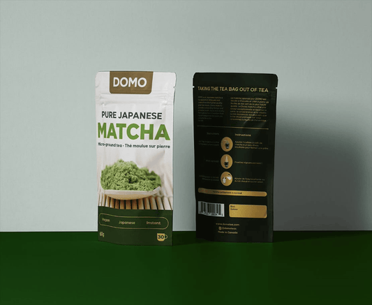 DOMO Pure Japanese Matcha – 60g | Ceremonial-Style Micro-Ground Green Tea