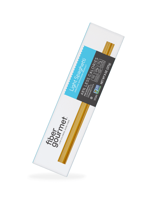Fiber Gourmet Light Pasta Spaghetti – High Fiber, Low Calorie, Gut-Friendly Pasta (227g)