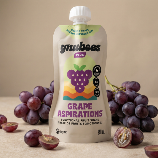 Gnubees Plus, Grape Aspirations 250mL – Case of 6