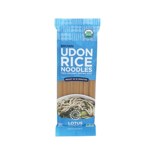 Udon Rice Noodles – Brown Rice 227g | Gluten-Free, Whole Grain | Chewy, Hearty & Ideal for Stir-Fries, Broths & Bowls - Healthily Ever After