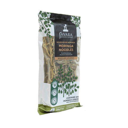 Javara Gourmet Veggie Noodles – Moringa | 200g | Plant-Based, Non-GMO, High Fibre, Superfood Noodles - Healthily Ever After