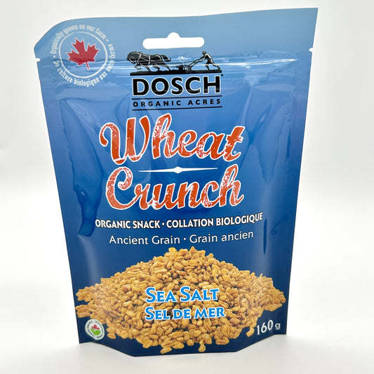 Dosch Wheat Crunch Sea Salt 160g – Case of 12