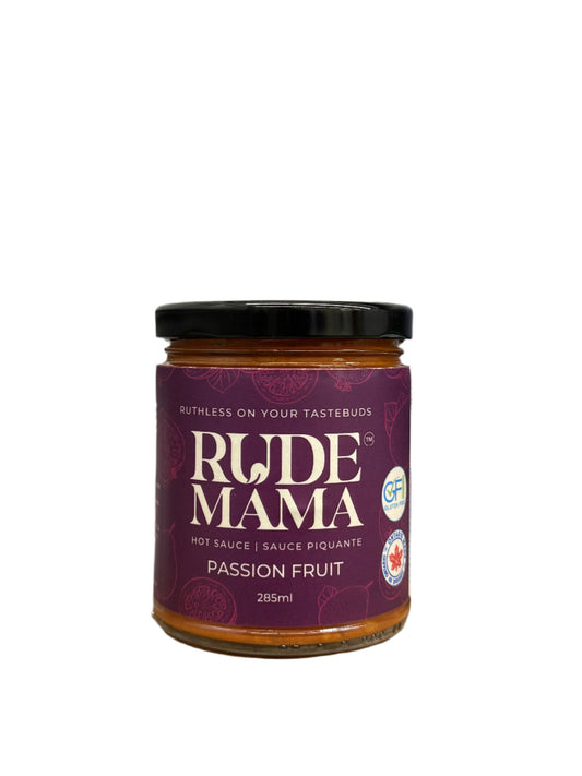 Rude Mama Hot Sauce Passion Fruit 285ml – Case of 6