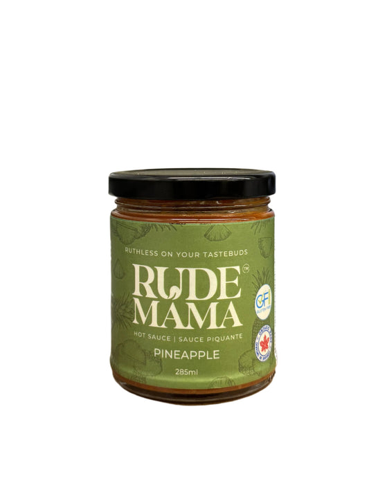 Rude Mama Hot Sauce Pineapple 285ml – Case of 6