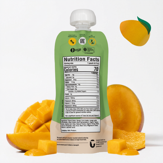 Gnubees Kids, Mango Tango 125mL – Case of 12