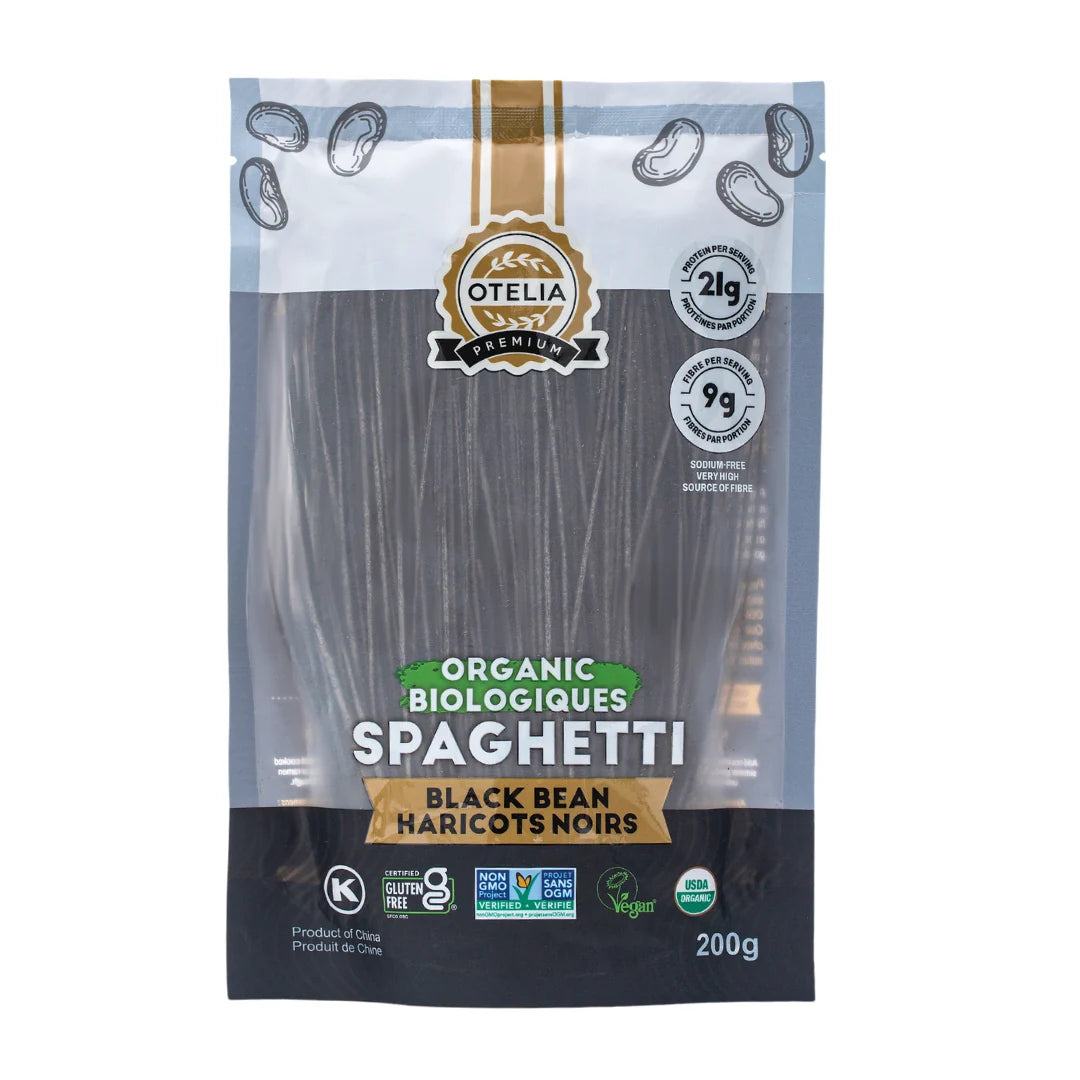 Otelia Organic Spaghetti Black Bean 200g – Case of 12