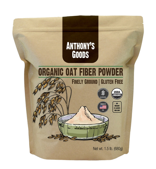 Anthonys Organic Oat Fibre 680g – Case of 10