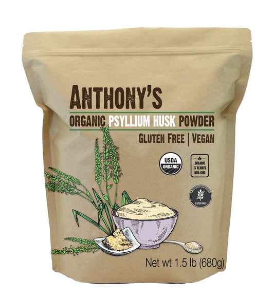 Anthonys Psyllium Husk Powder 680g – Case of 10