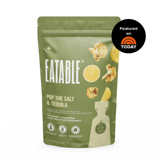 Eatable Popcorn Pop The Salt & Tequila 125g – Case of 6